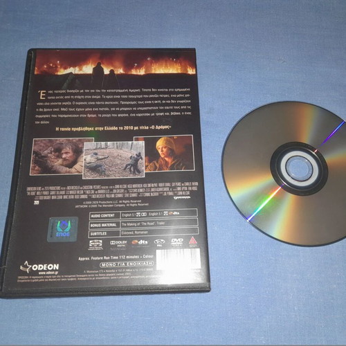 The Road DVD used, adventure with subtitles