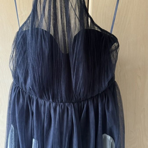 Dress with tulle and open back, new,…