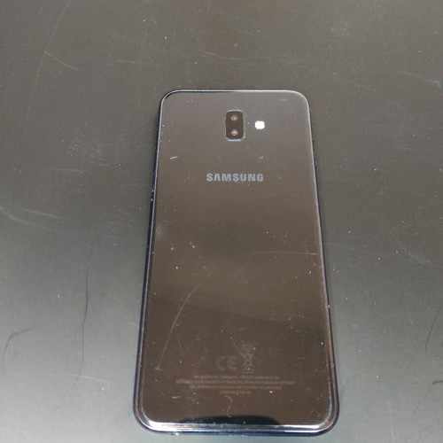 Samsung Galaxy J6+ plus used smartphone with screen marks