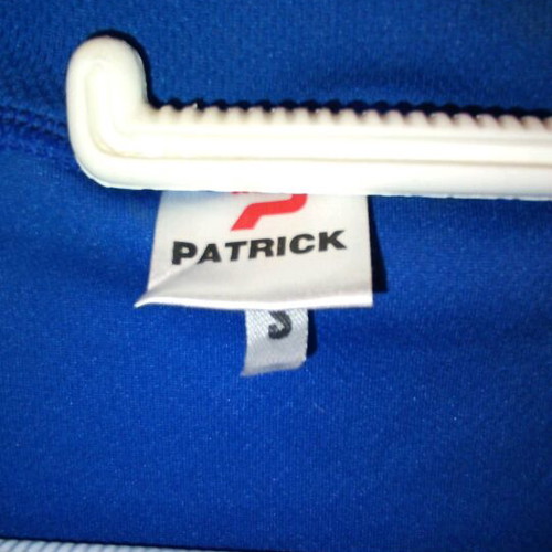Athletic jersey used, size S, blue with white details