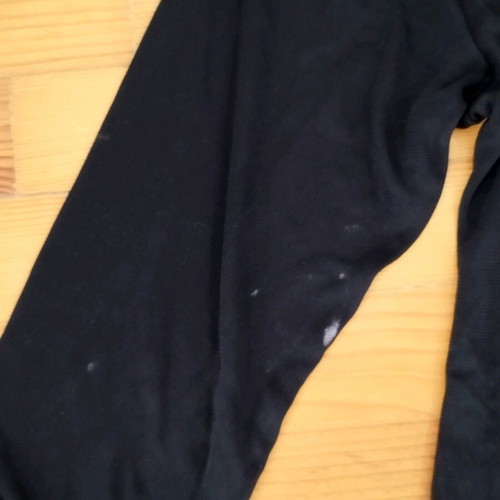 On Line black blouse with bell sleeves used