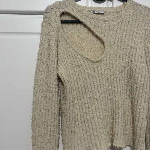 Barba Napoli beige pullover sweater like new, size L