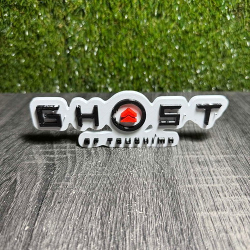 Ghost Of Tsushima decorative logo new 3D print