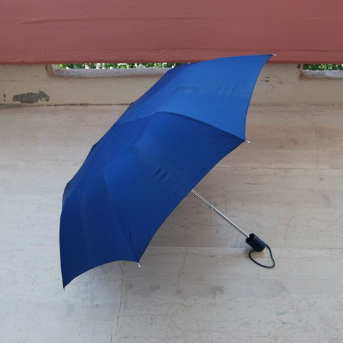 Folding umbrella, blue