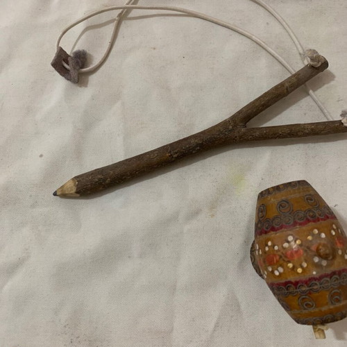 Wooden vintage decorations used