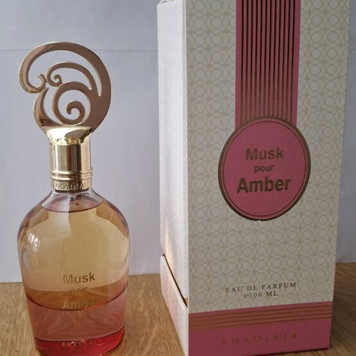 Musk Pour Amber Eau de Parfum 100 ml new, authentic Arabian fragrance