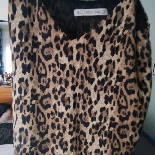 Zara lingerie-style double strap small top used