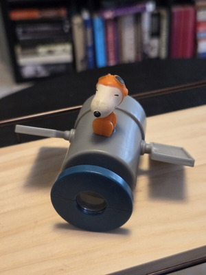 NASA Snoopy δορυφορικό παιχνίδι σαν καινούργιο McDonald's Happy Meal