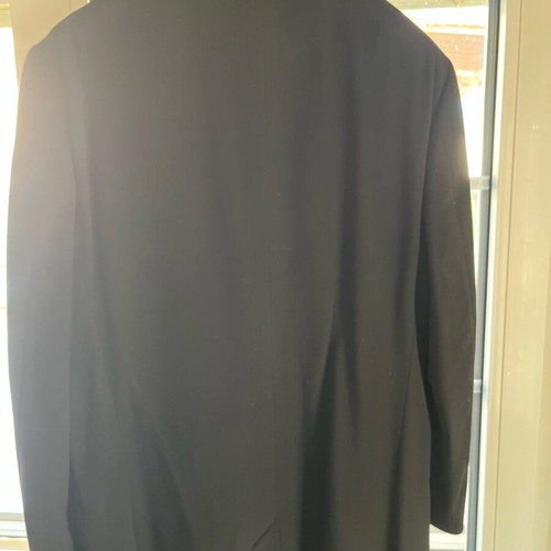 Armani coat black like new, one size
