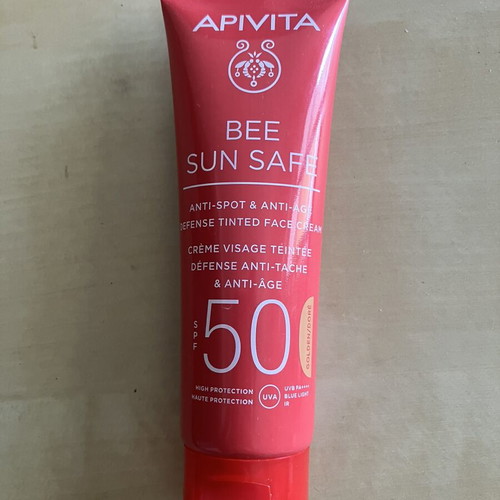 Apivita Bee Sun Safe SPF 50 tinted face cream