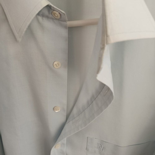 Christian Dior men's shirt used, light blue, size L