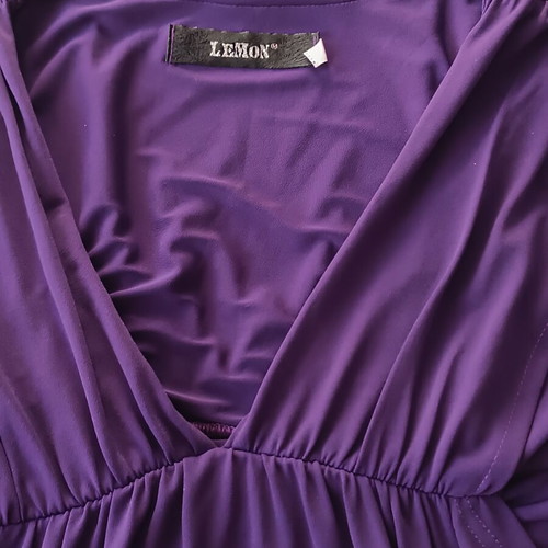 Lemon mini dress like new, purple, size Small