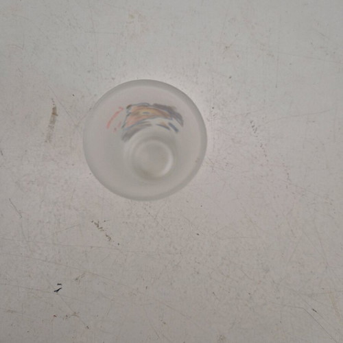Shot glass with sandblasting Lesvos new