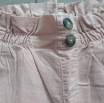 Pink Terranova high-waisted pants like new, linen type, size S