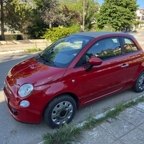 Fiat 500C Cabrio 2015 used, 61,500 km, manual, red