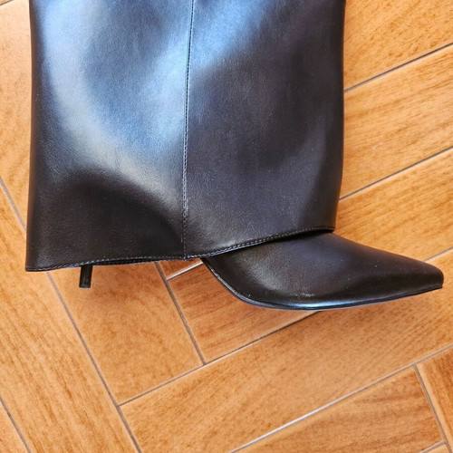 Zara boots size 41 with gaiter, new, black