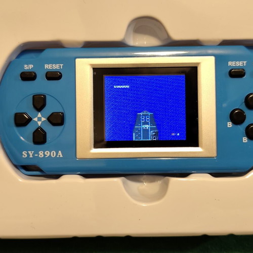 SY-890A Portable Retro Game Console with 300 Games, 2.2" Color Backlight Screen