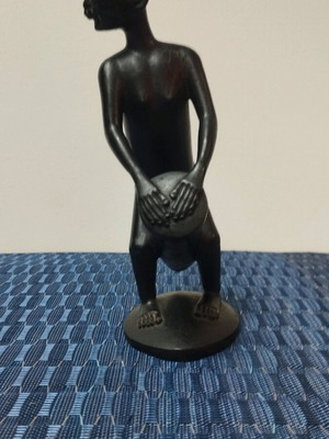 Ebony wooden figurine