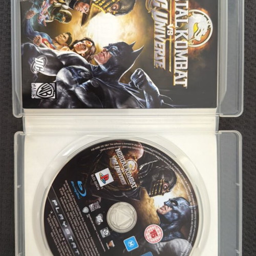 Mortal Kombat vs DC Universe PS3 game like new
