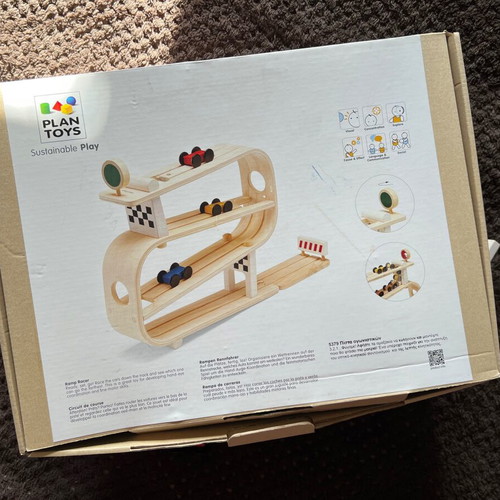 Plan Toys Racing Track (Katrakila) 5379 like new
