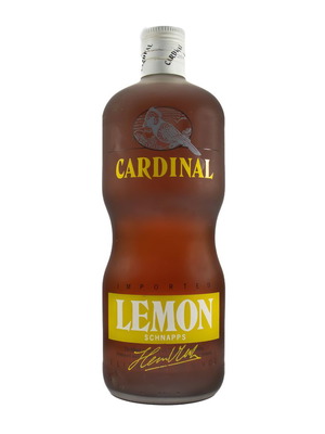 Cardinal Lemon Schnapps 1L new