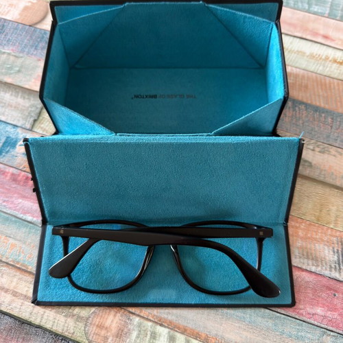 Brixton Glasgow medium-distance eyeglasses used, black