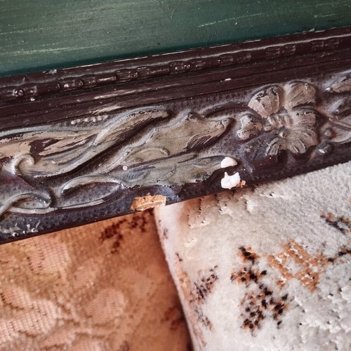 Old handmade painting frame used