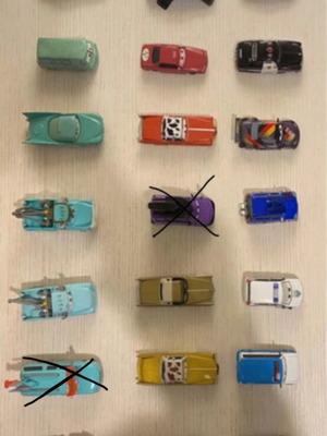 McQueen Toy Cars used Disney Pixar Cars