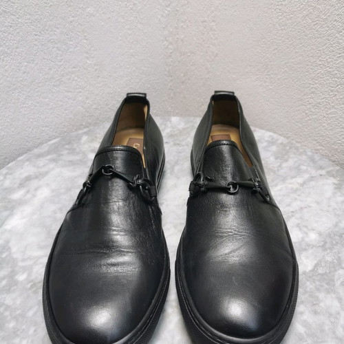 Cesare Paciotti shoes used, black slip-ons size 42
