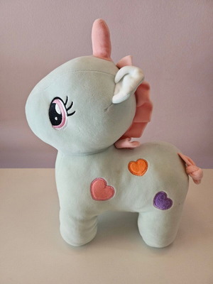 Unicorn stuffed toy 40cm quality like new