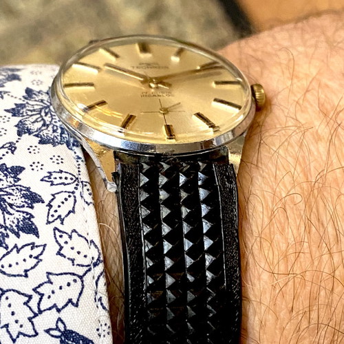 Technos vintage 1965 mechanical wristwatch used men's