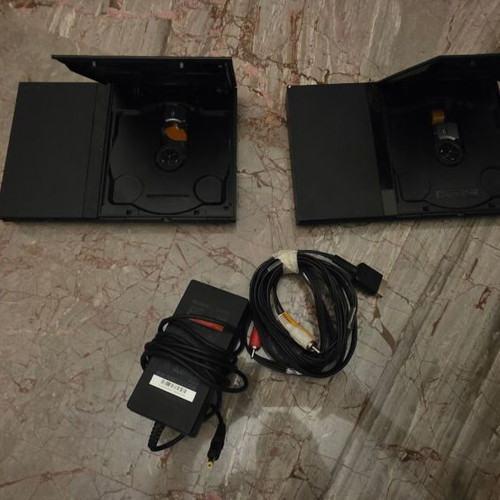 PlayStation 2 (PS2) consoles for parts used, pack of 2