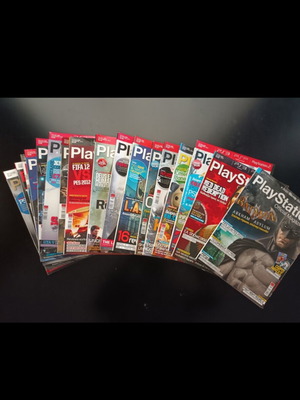 Playstation Official Magazine μεταχειρισμένο, πακέτο 18 τεύχη 2009-2012