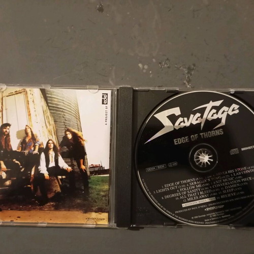 Savatage Edge of Thorns CD like new