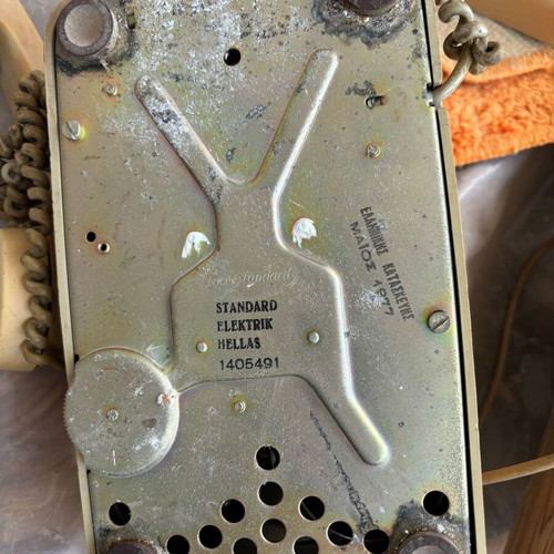 Standard Electrik Hellas telephone used, Greek made 1977