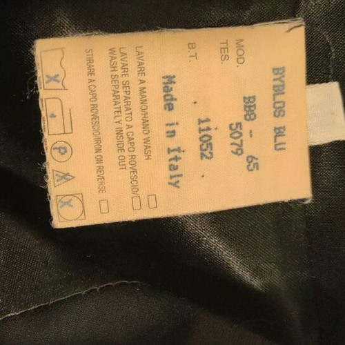 Byblos Mini Vintage Skirt Black Like New