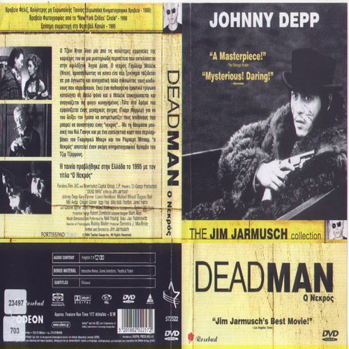 Dead Man DVD used with subtitles, adventure