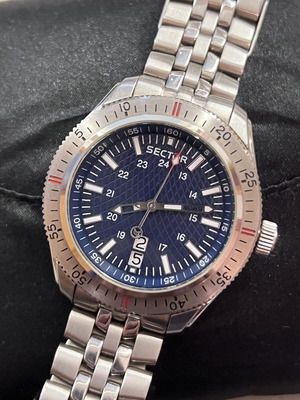 Sector Date 24h 40mm Blue New Men's Watch