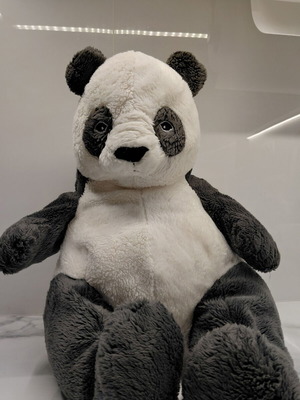 Μεγάλο λούτρινο panda, μαλακό και αφράτο