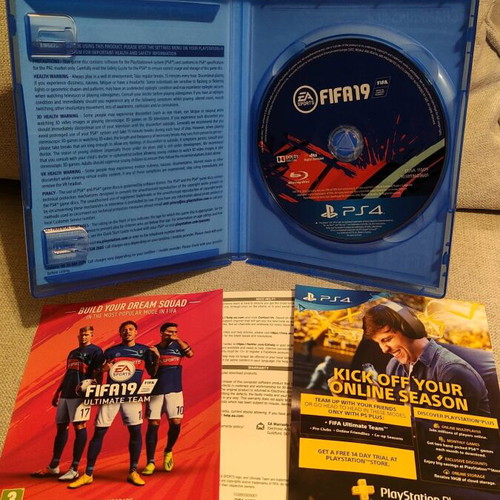 FIFA 19 PS4 like new, in excellent condition