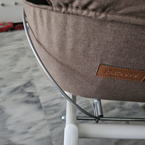Kikka Boo Baby Bassinet with Stand and Wheels used