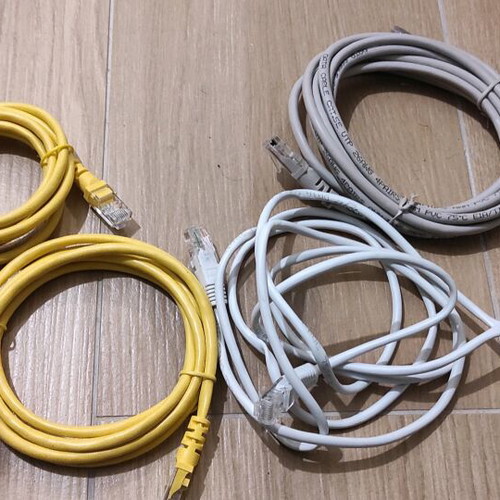 Ethernet cables like new, pack or individual