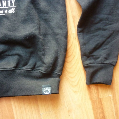 Cotton4all men's sweatshirt M/L like new, black