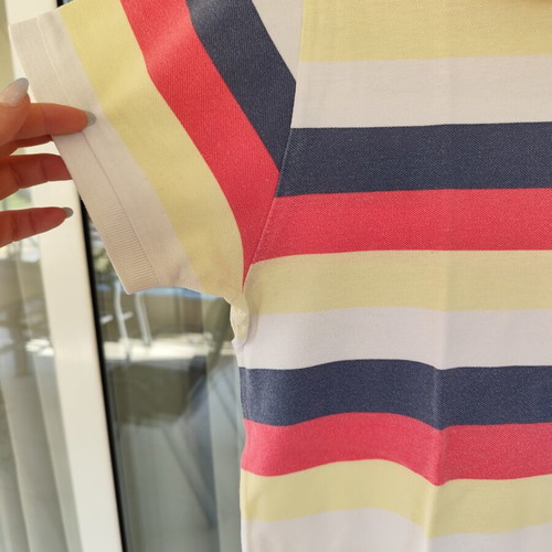 Pull & Bear multicolor short sleeve shirt used, size L, with small hole