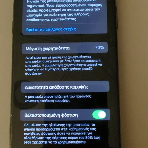 Iphone Xs 256GB used, face ID not working, battery 70%