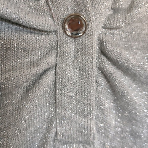 Scandalo silver mini dress like new, size S