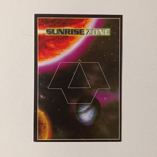 Sunrise Zone Trance Event Flyer 2000 like new