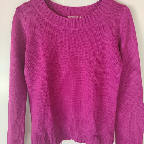Terranova purple knitted sweater like new, size S
