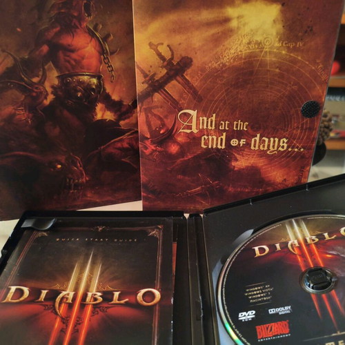 Diablo 3 PC game like new, DVD edition