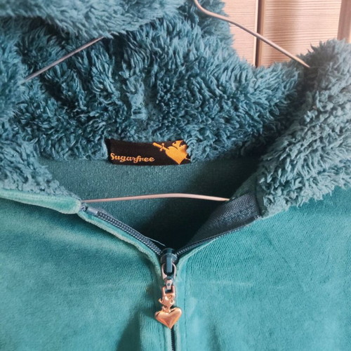 Sugarfree cardigan like new, green for girls 10-11 years